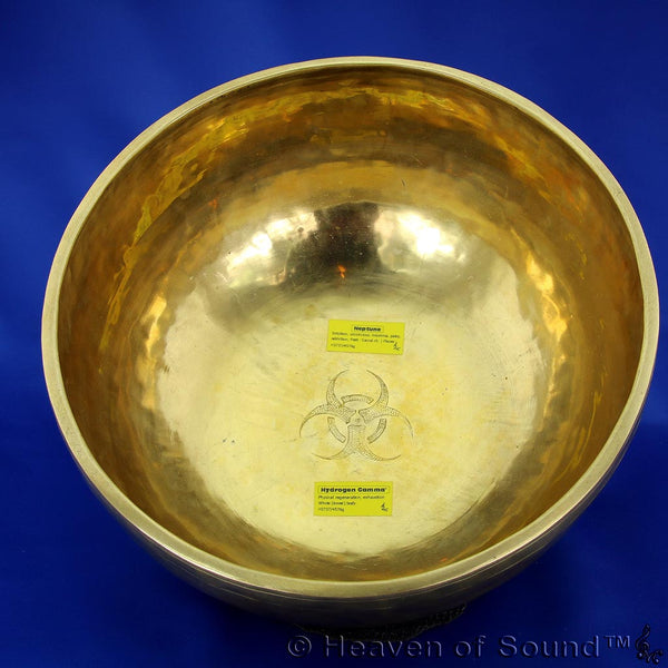 giant hand hammered singing bowl