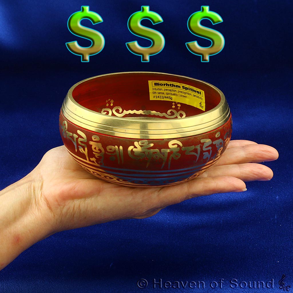 $$$ - Small Budget Singing Bowls