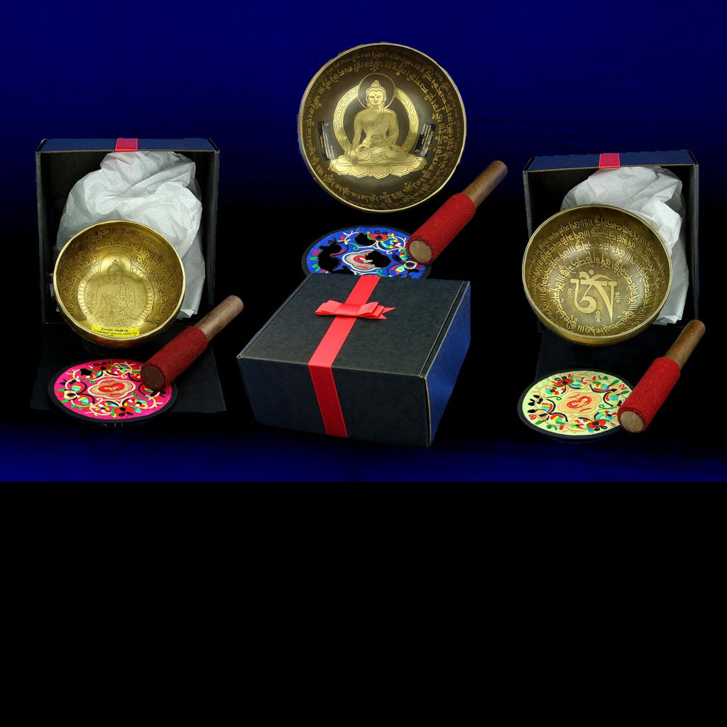 Complete Singing Bowl Gift Sets