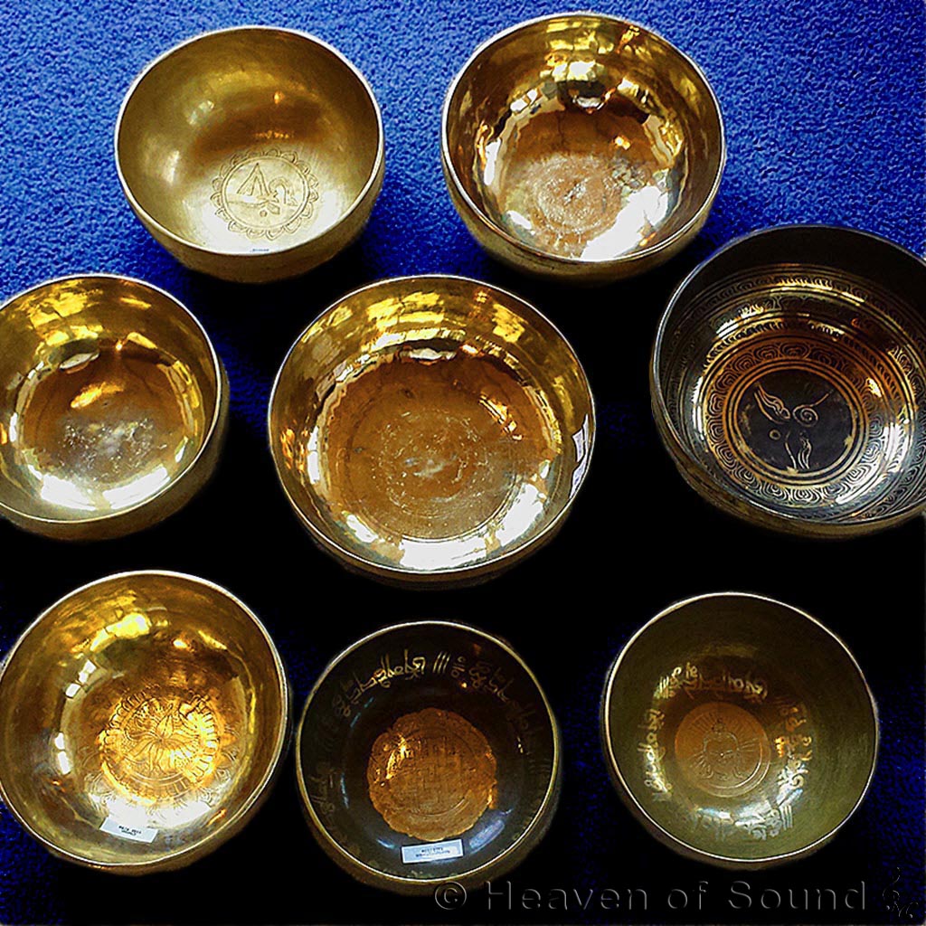 Chakra + Planetary Healing Singing Bowls, Bells & Sets