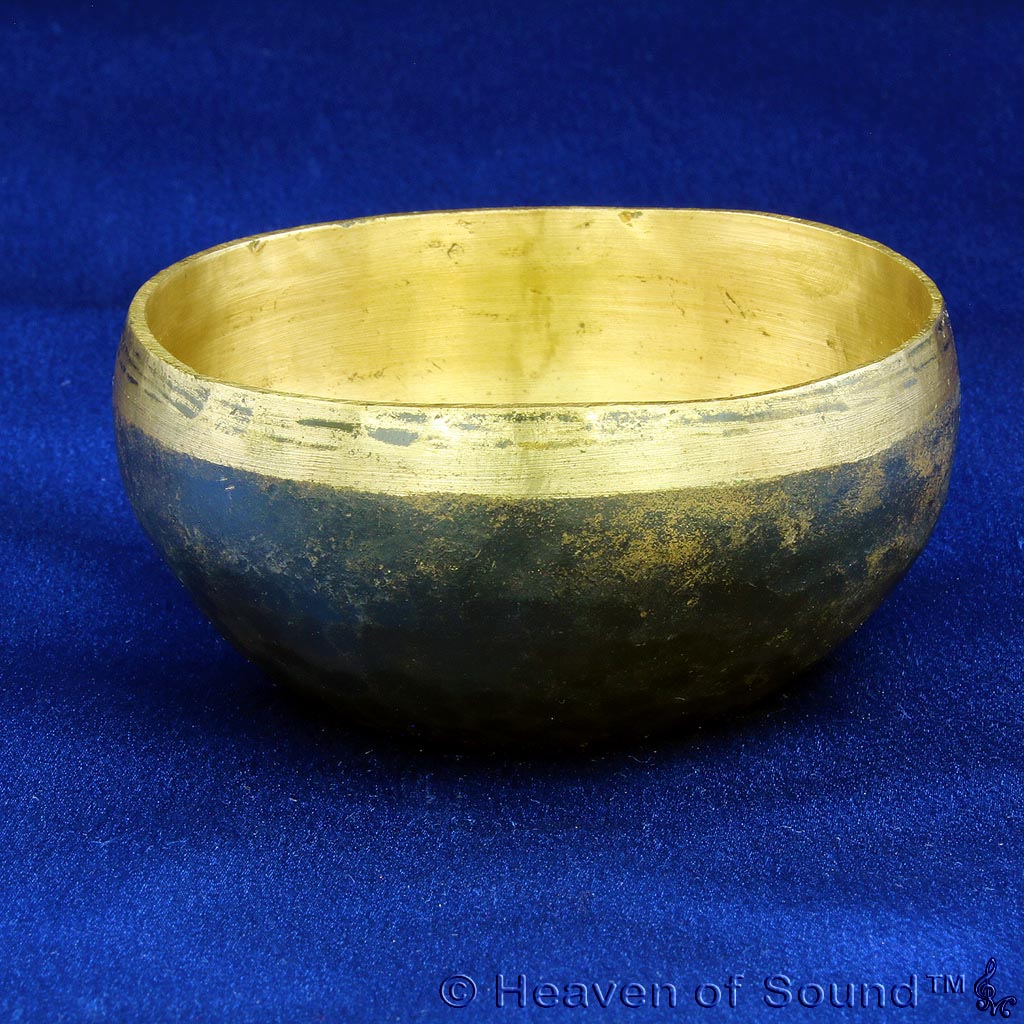 Small Bengali "Hopi Heart Tone" singing bowl #1661 for Inner Child Work & Self Healing at Heaven of Sound - 2