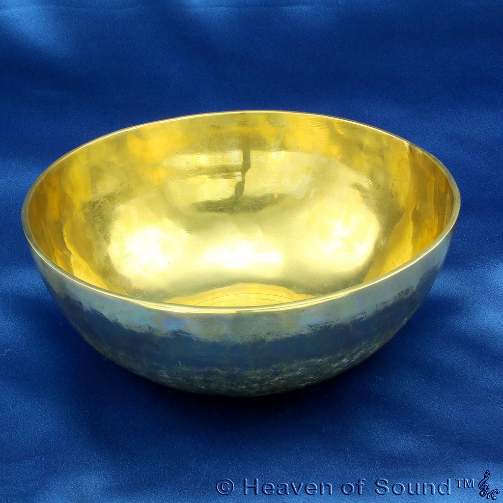 Bengali "Dolphin" + "Lilith"  Singing Bowl #2435 for Joy, Well-being & Self Knowledge, curated healing bowl from Heaven of Sound
