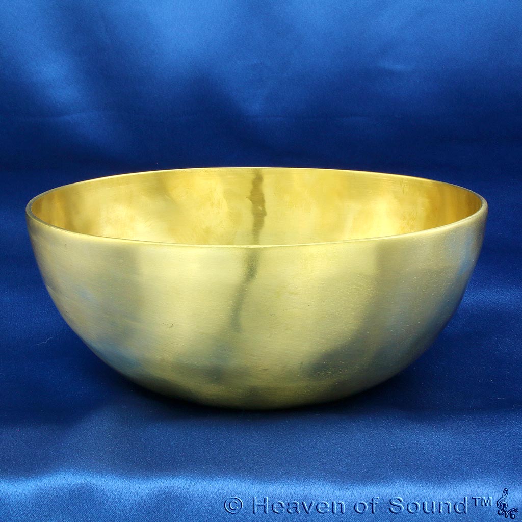 Certified brushed Himalayan singing bowls with Dolphin healing frequency for Well-being and joy, from Heaven of Sound - 2