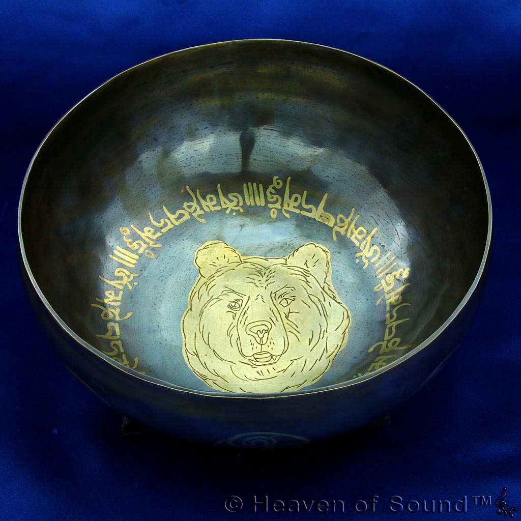 Native American Spirit singing bowl "Neptune + Sacral Chakra" #BNAH5223 @ Heaven of Sound - 1