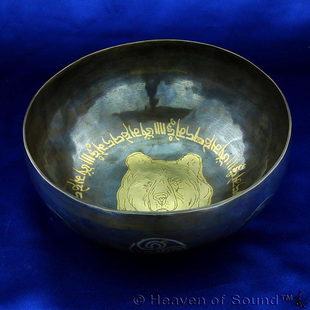 Native American Spirit singing bowl "Neptune + Sacral Chakra" #BNAH5223 @ Heaven of Sound - 5