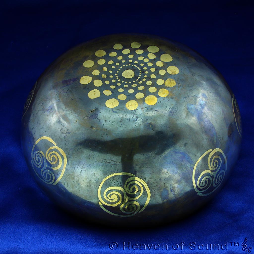 Native American Spirit singing bowl "Neptune + Sacral Chakra" #BNAH5223 @ Heaven of Sound - 2