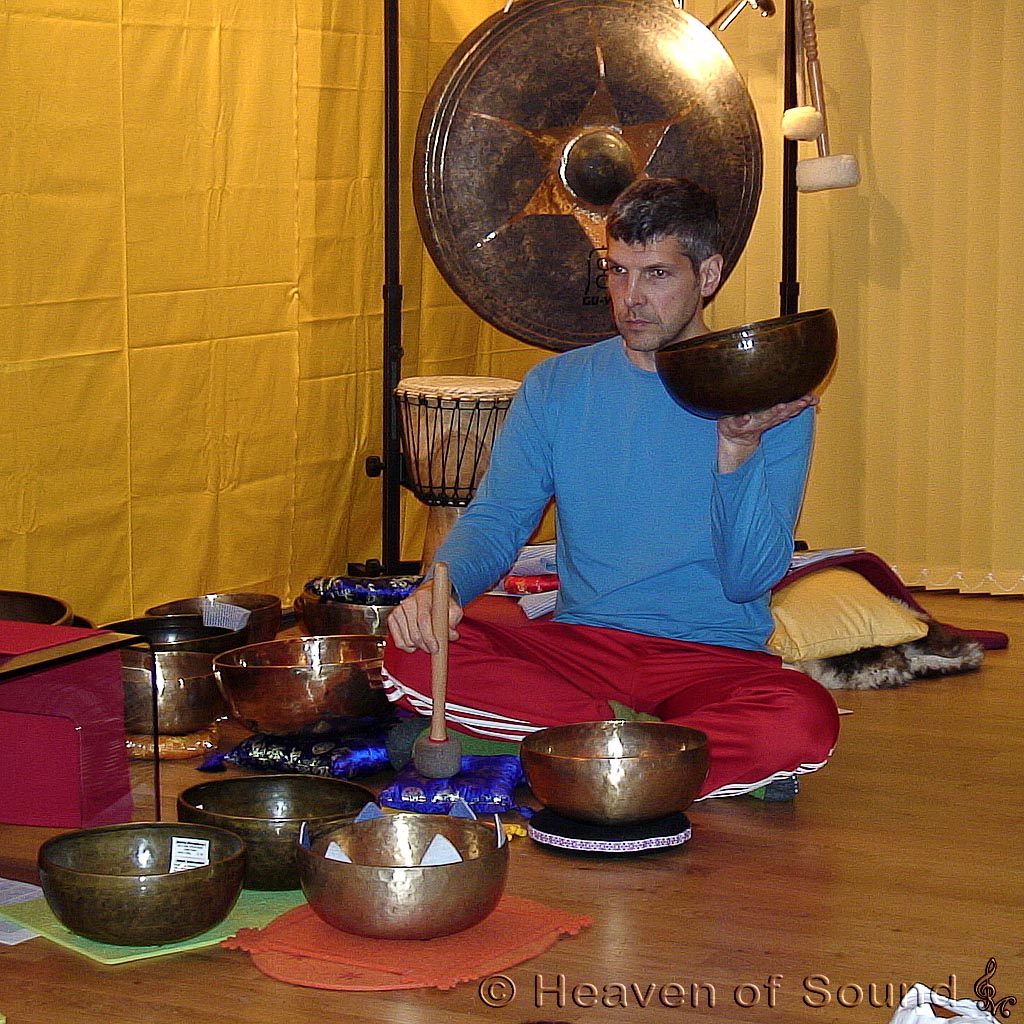 7 Day Private Sound Healing Class w/ Planetary Singing Bowls, Level 1-3 at Heaven of Sound