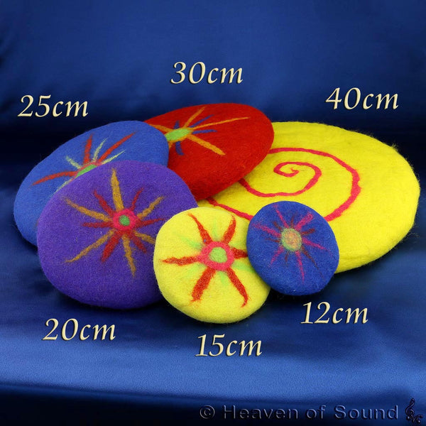 Singing Bowl Felt Cushions  - Heaven of Sound - 1
