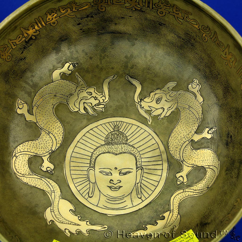 Etched + engraved planetary singing bowl "Eros + Solarsystem", #BEEH2221, from Heaven of Sound - 2