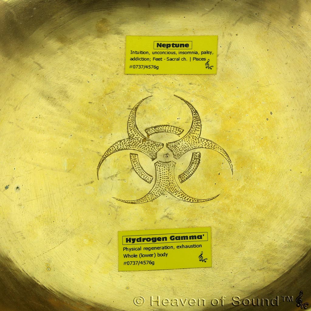 giant hand hammered singing bowl