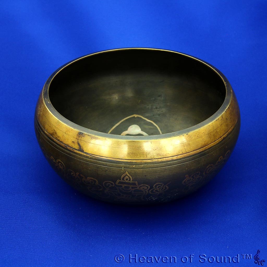 Hand cast Buddha singing bowl - 03