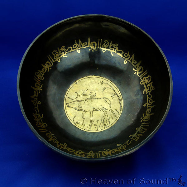 Native American Spirit planetary singing bowl "Dolphin tone", #BNAH2319, from Heaven of Sound - 1