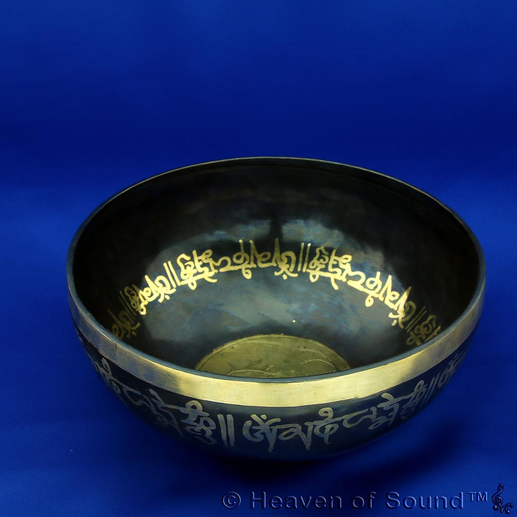 Native American Spirit planetary singing bowl "Dolphin tone", #BNAH2319, from Heaven of Sound - 2