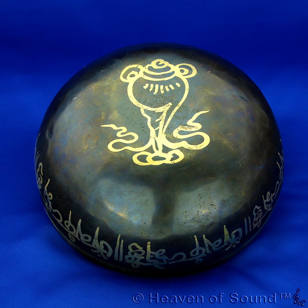 Native American Spirit planetary singing bowl "Dolphin tone", #BNAH2319, from Heaven of Sound - 5