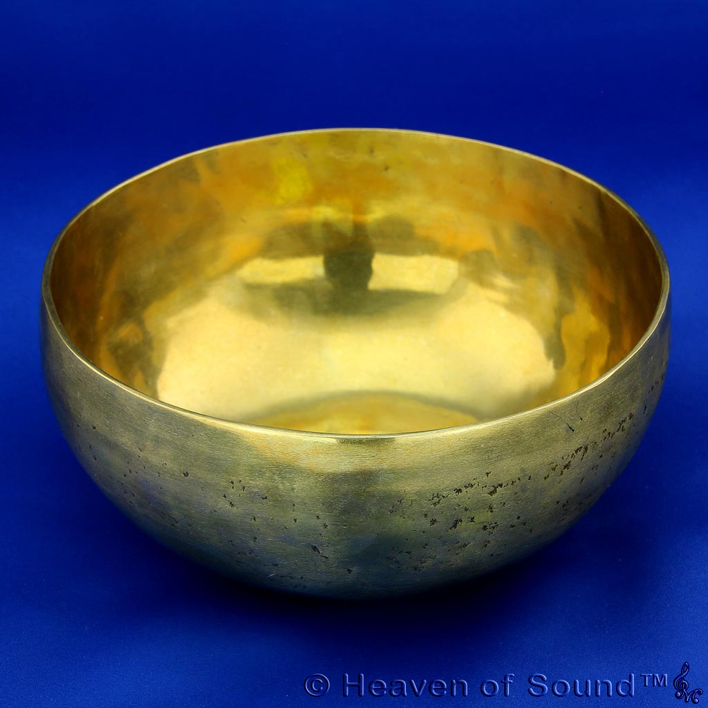 Polished planetary singing bowl #BPOH0955, "Chiron", the inner healder, from Heaven of Sound - 2