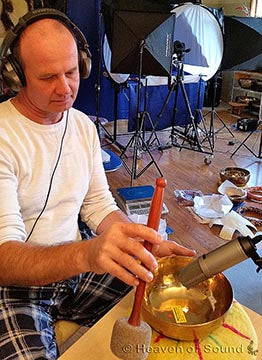 Analysis & Certification service for Your own singing bowl at Heaven of Sound