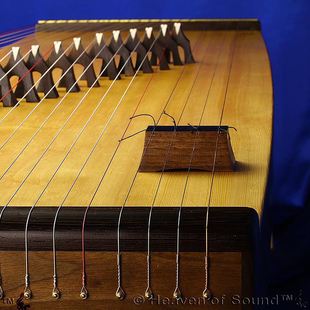 Custom made KoTaMo (Koto, Tanpura, Monochord) at Heaven of Sound - 2