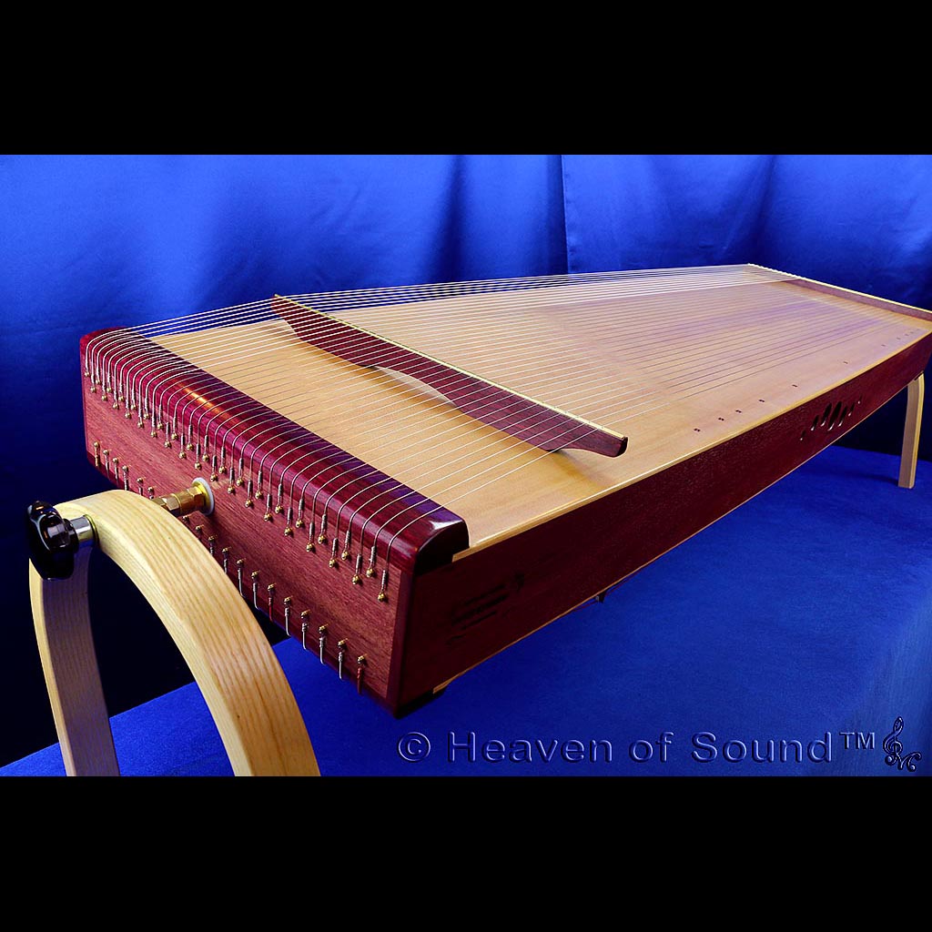 Custom made KoTaMo (Koto, Tanpura, Monochord) at Heaven of Sound - 11