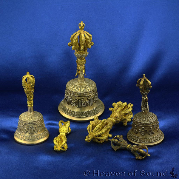 Tibetan Bell and Dorje Set  - Heaven of Sound - 1