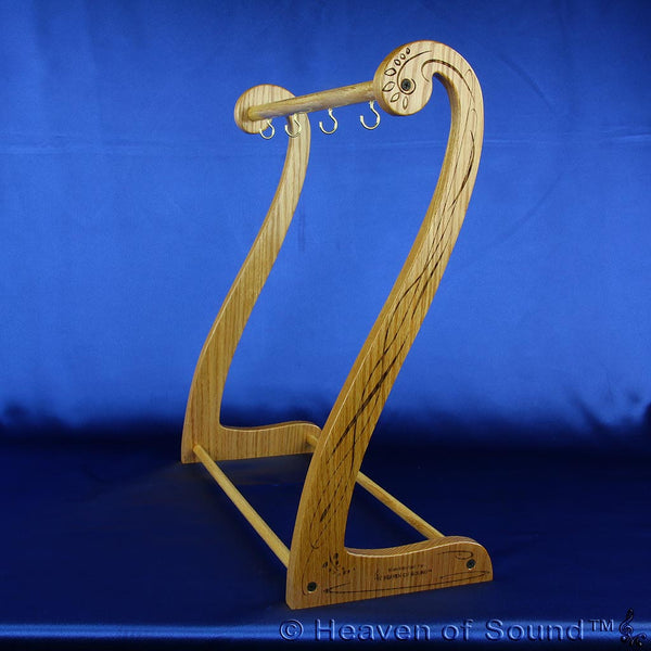 Stand "The Swan" for Koshi Chimes (Zaphirs & others), made by Heaven of Sound