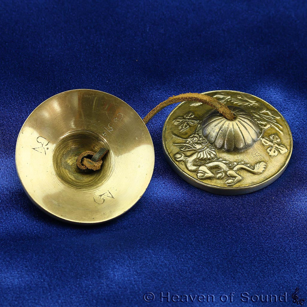 Tingsha / Tibetan Cymbals Dragon  - Heaven of Sound - 5