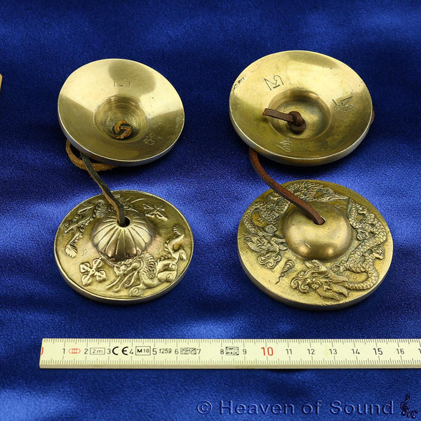 Tingsha / Tibetan Cymbals Dragon  - Heaven of Sound - 1