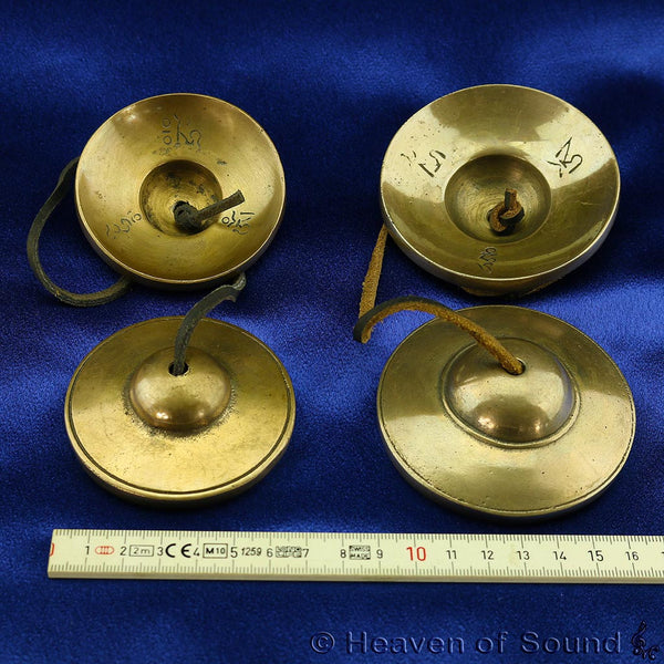 Tingsha / Tibetan Cymbals Polished  - Heaven of Sound - 1