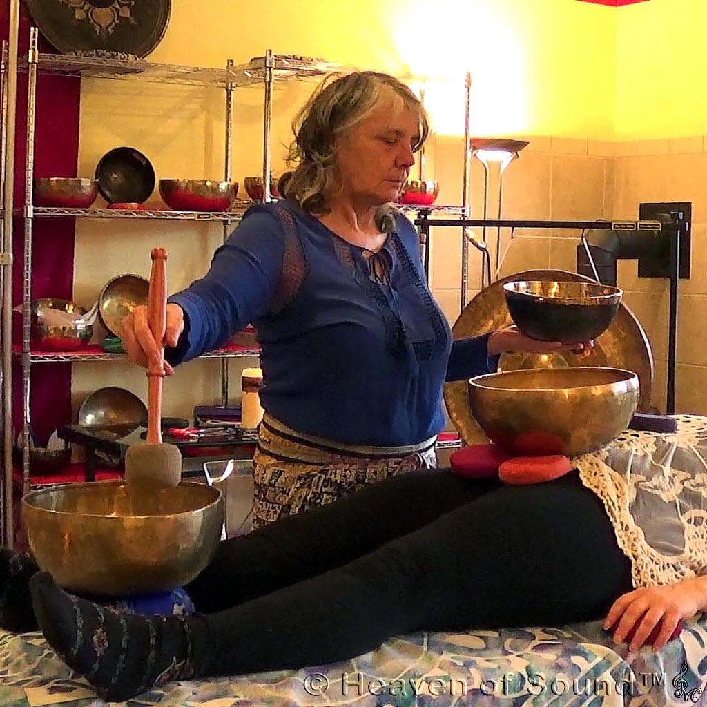 7 Day Personal Certification in Sound Healing w/ Planetary Singing Bowls, Level 1-3