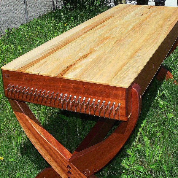 Custom made Sound Healing Bed / Monochord Bed hand-crafted at Heaven of Sound - 1